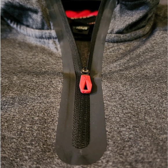 Spyder 1/4 Zip LS Tech Color Blocked Stretch Quick Dry Active Top - Picture 5 of 9